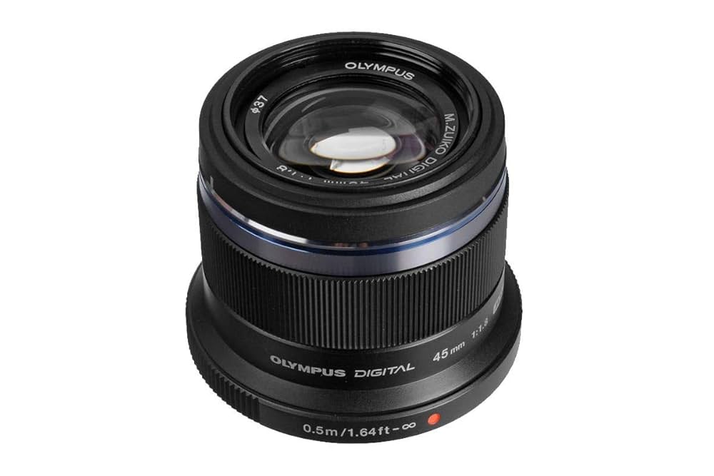 Olympus M.ZUIKO DIGITAL ED 45mm f/1.8 Black : Amazon.sg